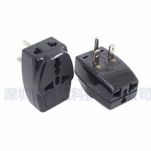 American standard conversion plug one to three converter American one round two horizontal feet socket to multi-use Jack WDS-18
