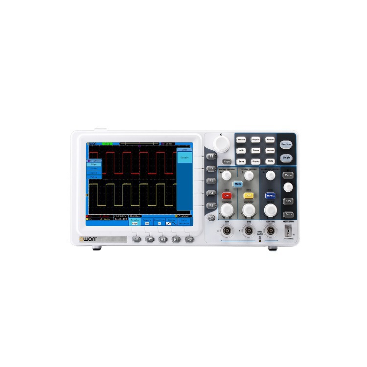 OWON台式示波器 100MHz 双通 EDS202E-V