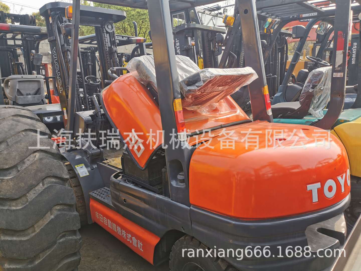 TOYOTA丰田3吨集装箱叉车 6F 7F 8F丰田集装箱叉车