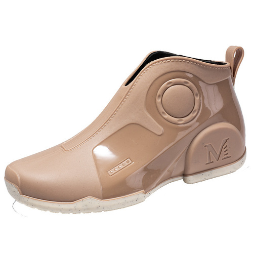 Cross-border new rain boots men's rubber shoes men's water shoes summer waterproof fishing shoes men's outdoor kitchen non-slip wading shoes