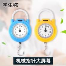 厨房电子秤手提高精度弹簧秤便捷式家用随身小型食物秤学生机械秤