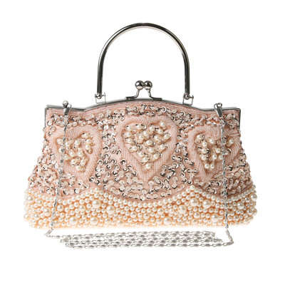 New products Beaded bag Evening Bags Handbag Retro Hand Bag Bead Bag practical exquisite 78188