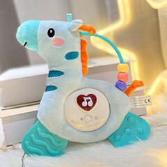 赤ちゃんなだめる動物ぬいぐるみ人形人形電気音と光音楽親子啓発おもちゃ