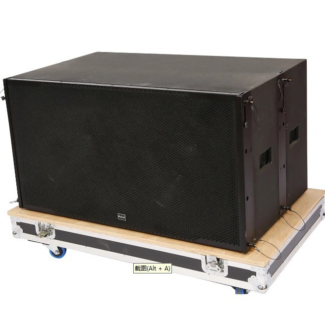 1200W potencia nominal club escenario al aire libre DJ doble 18 pulgadas subwoofer altoparlante de audio profesional