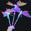 Douyin same Bobo star empty ball magic stick children's fairy stick toy Lights night market square hot sales wholesale