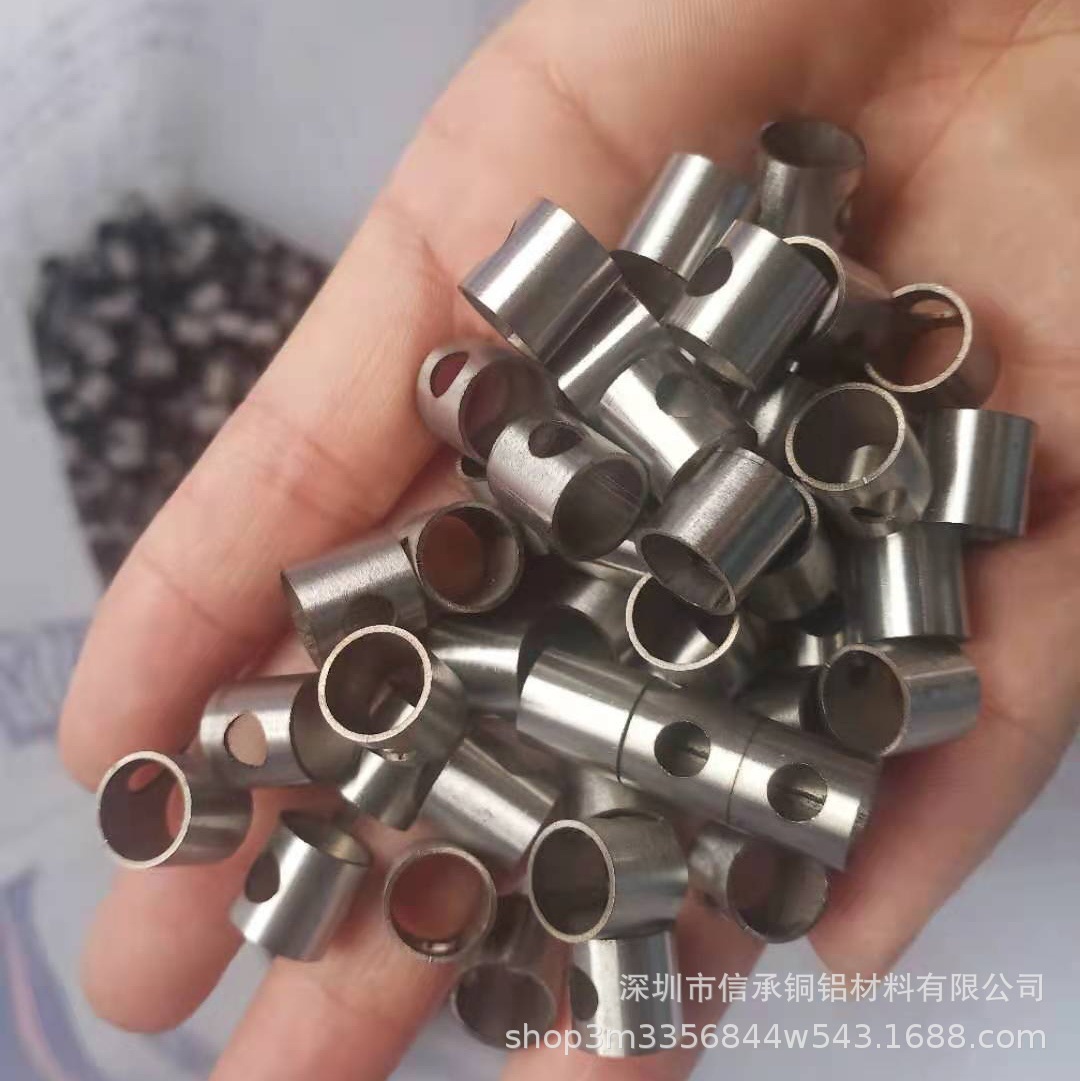 厂家316L卫生精密管 304不锈钢毛细管零切加工 打孔缩口封头折弯