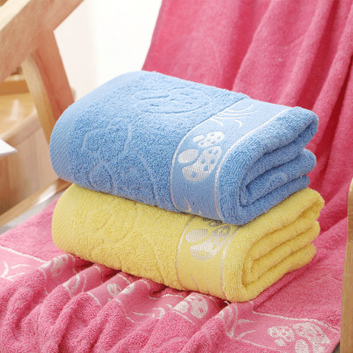 Wholesale mushroom bath towel absorbent adult household bath towel advertising welfare gift large towel dropshipping