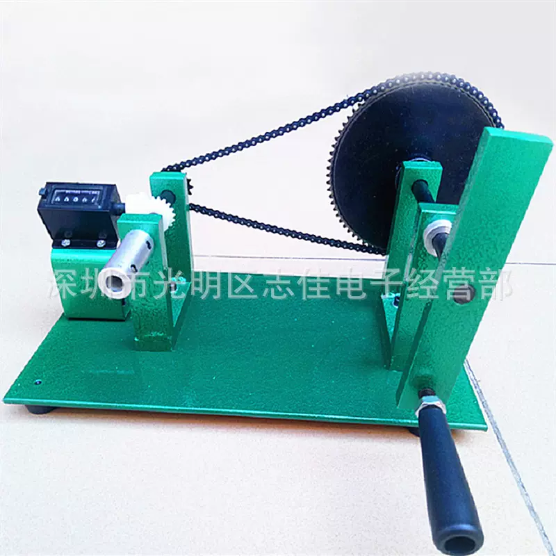 线圈变压器手摇机绕线机自动计数手摇绕线机骨架 手动绕线机