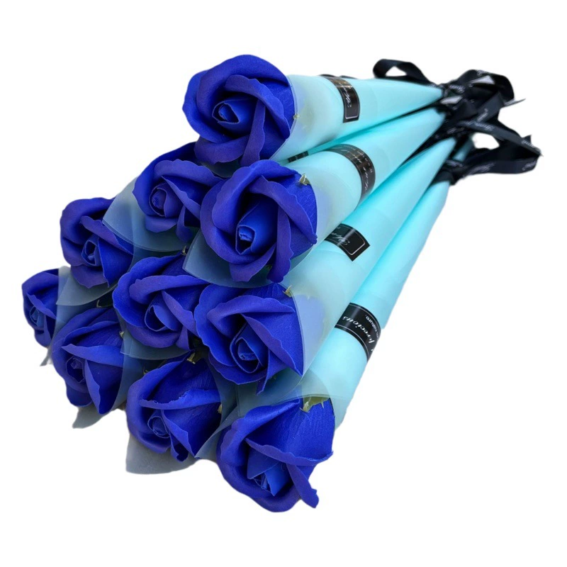 Подарок ко Дню матери: мыльные цветы для учителей, одиночные стебли, оптом, розы, гвоздики, креативные подарки для мероприятий, акция