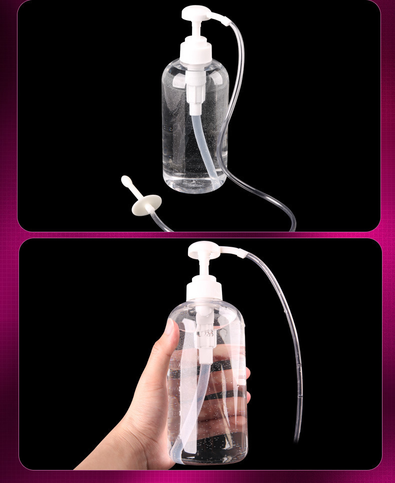 Mystery Press Anal Cleaner 300ml Large Capacity Transparent Manual Cleansing Device — detail image 20