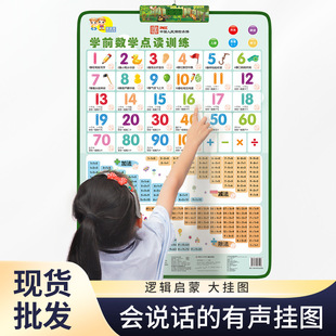 Audio Early Education Wall Chart Baby Literacy Enlightenment Pinyin Learning Artifact Alphabet Wall Sticker Kindergarten Kidsren's Toys