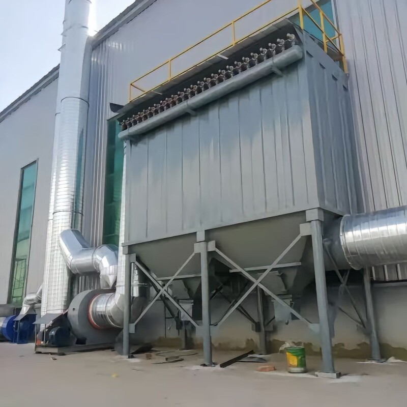 パルス布袋集塵機工業用集塵機高温耐性集塵機ボイラー木工ワークショップ用|undefined