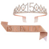 Birthday Party Crown Shop Set 10 13 18 21 30 40 50 60 70 80 -year -old party set