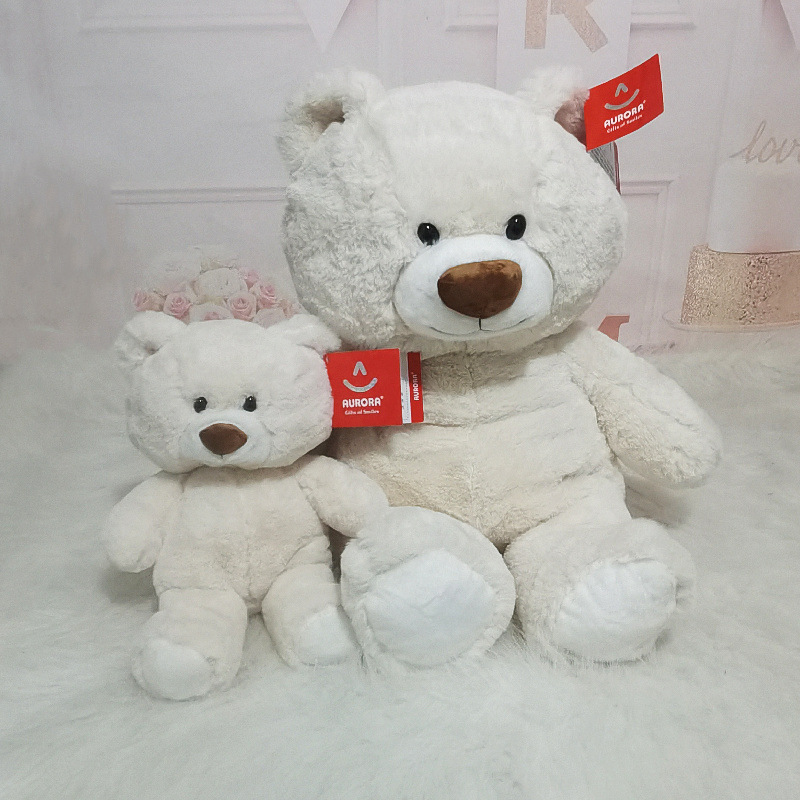 Aurora lindo oso muñeca de peluche juguete mi luola oso de peluche muñeca almohada para dormir regalo de cumpleaños al por mayor