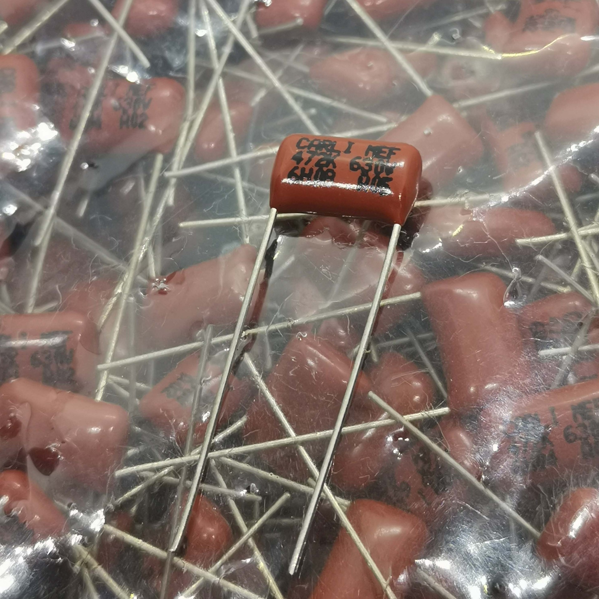 carli凯励MEF聚酯膜电容472K 630V P10mm 4.7NF CL21小体积系列