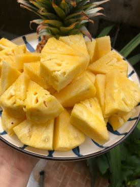 【海南金钻凤梨】肉质脆嫩甘甜如蜜5斤/9斤规格偏6东3不发北上+3