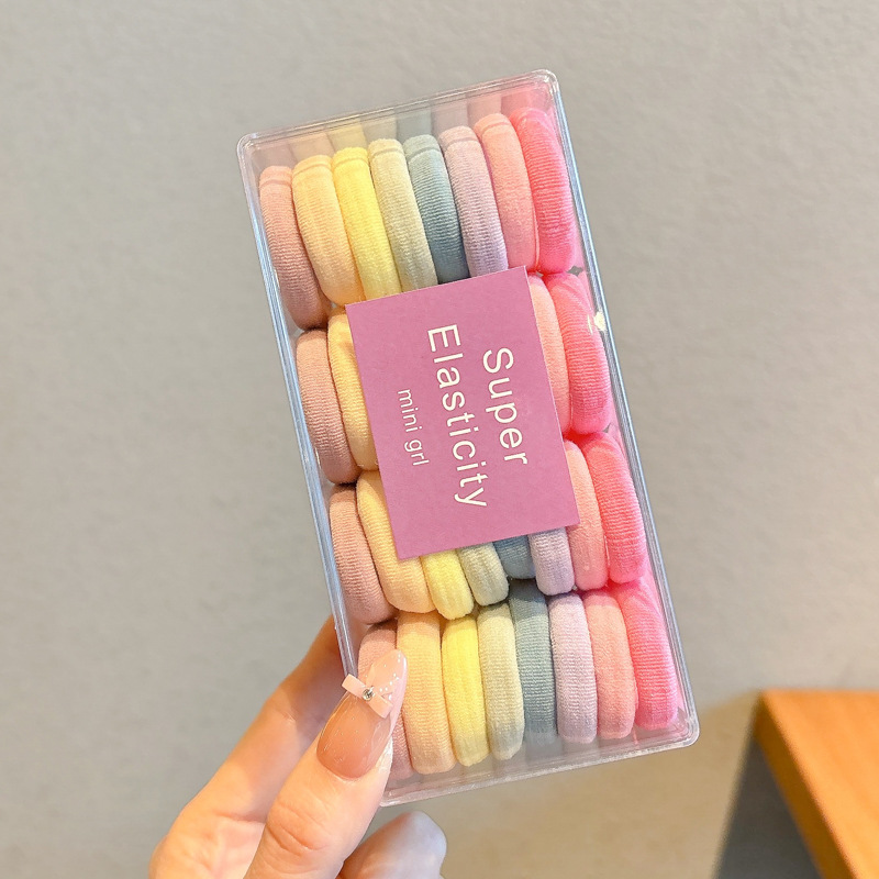 Coleteros de Alta Elasticidad, Estilo 2025, Bandas Elásticas para Mujer para Atar el Cabello, Coleteros Duraderos que No Tiraman del Cabello, Accesorios para el Cabello con Diadema.