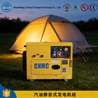 Silent 10kw gasoline generator set, maximum output 10.5kw, single-phase 110v 60hz, direct delivery from the manufacturer