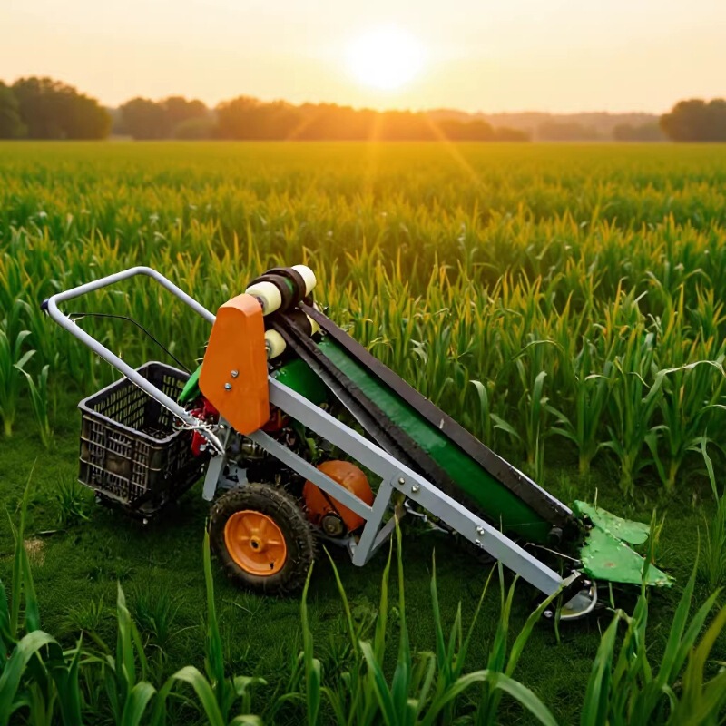 Small Hand-Held Electric Fast-Leek Harvesting Machine, Gasoline-Powered Framed Leek Harvester, Stubble-Retaining Neat Cutting Machine Small Hand-Held Electric Fast-Leek Harvesting Machine, Gasoline-Powered Framed Leek Harvester, Stubble-Retaining Neat Cutting Machine