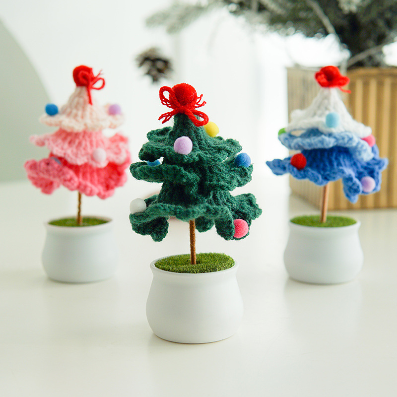 250g Weight 1 Piece Quantity Christmas Nordic Style Cute Modern Style Christmas Tree Yarn Party Festival