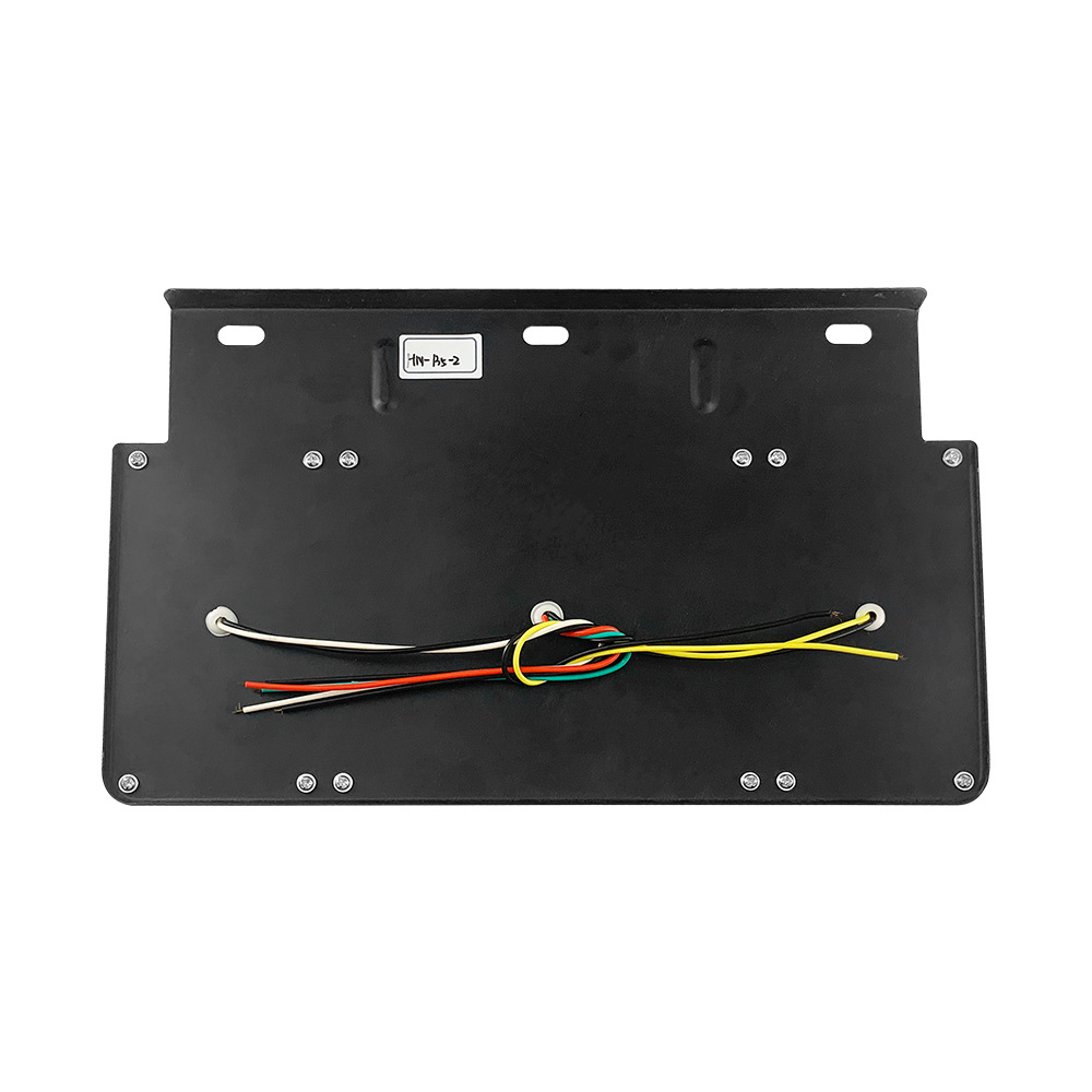 Las ventas de la fábrica Placa de hierro flash de la luz trasera del remolque LED Luz Trasera eléctrica del coche LED Placa de hierro electrónica luz trasera