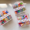 Children's hair rope, hairgrip, small set, crab pin, colored hair band, hair accessory, children's clothing, wide color palette