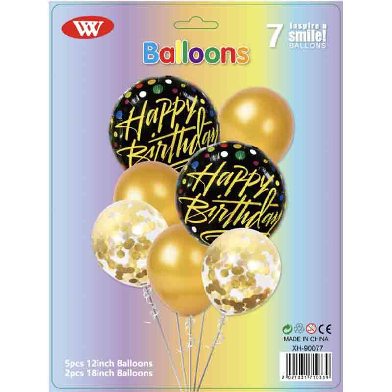 handheld cartoon balloon