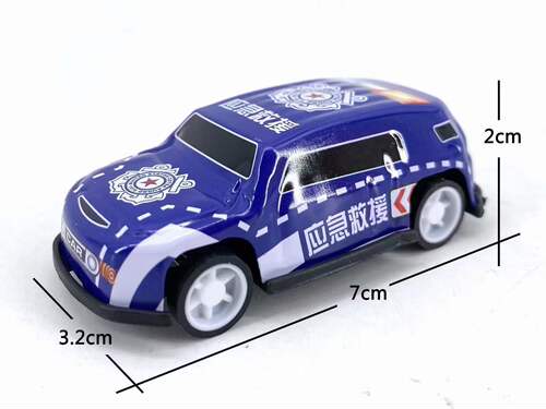 Children's boy toy elastic alloy toy car launching inertia collision race track anti-fall street stall wholesale