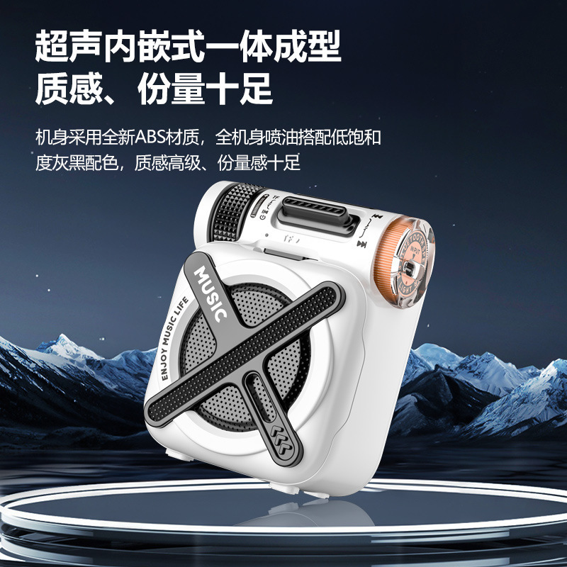 Cross-Border Popular M3 Bluetooth Speaker Outdoor Portable Card Plug-In Small Speaker Tws Series Subwoofer Gift Wholesale
