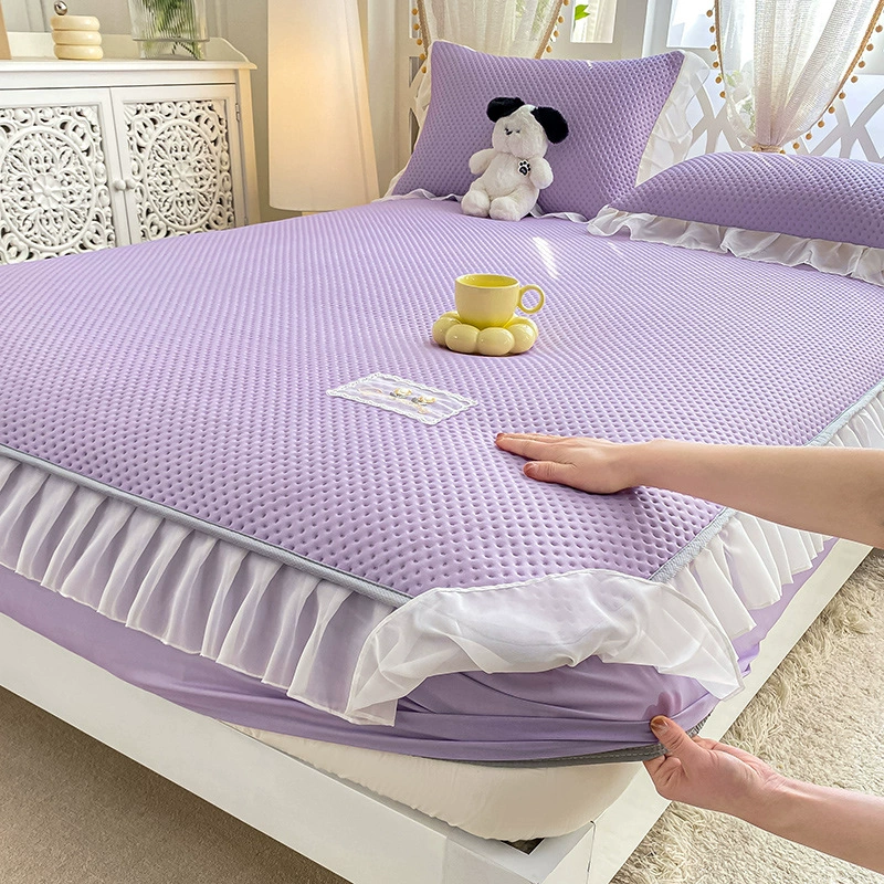 Summer mat, silk sheet, mattress, protective case, bedspread, set, 3 piece set
