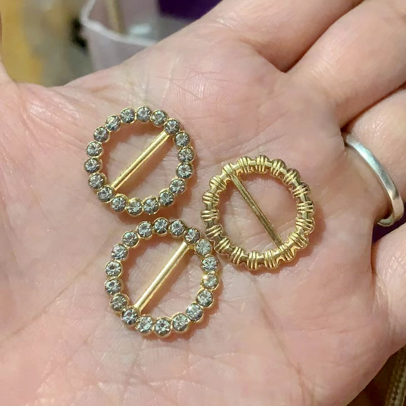 Estilo redondo dorado