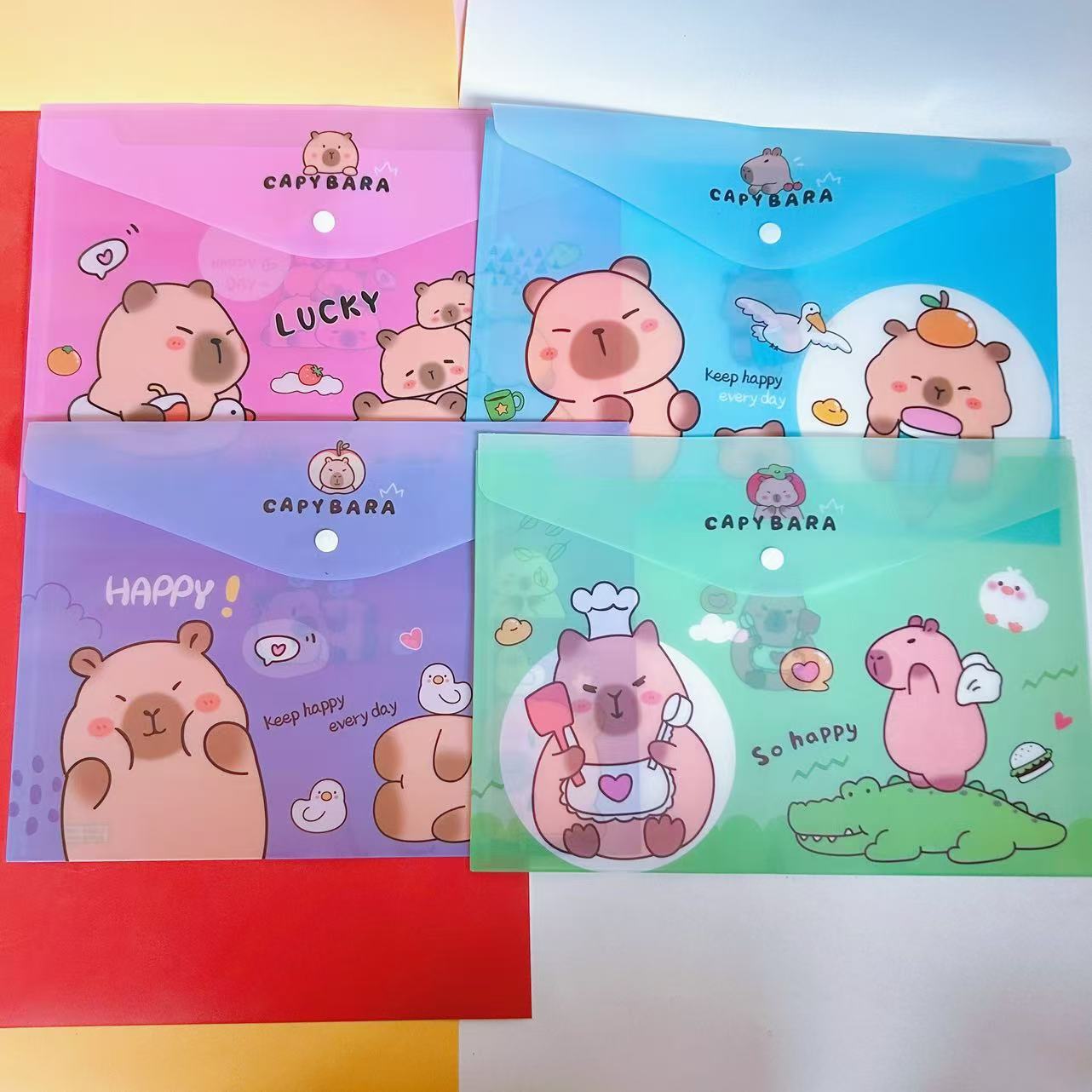 카피바라 똑딱이 파일철 (개당 가격)