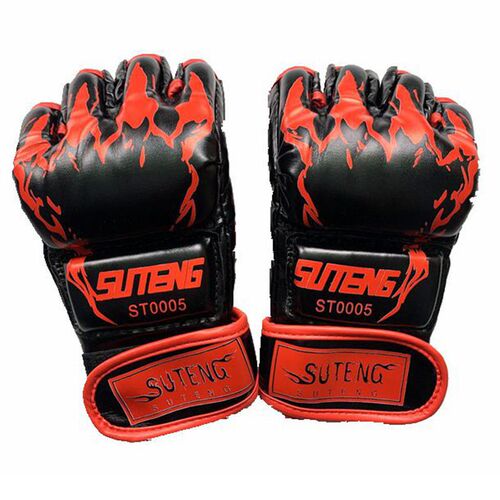 Sagitar five-finger tiger claw MMA mixed martial arts gloves, fighting Sanda split-finger gloves, fingerless punching bag gloves