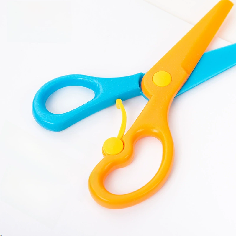 Children's origami, safe plastic scissors for elementary school students for kindergarten