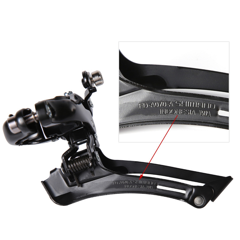 Bicicleta de carretera A070 Kit de cambio manual 2*7 velocidad 14 velocidad de cambio de transmisión mango delantero dial trasero