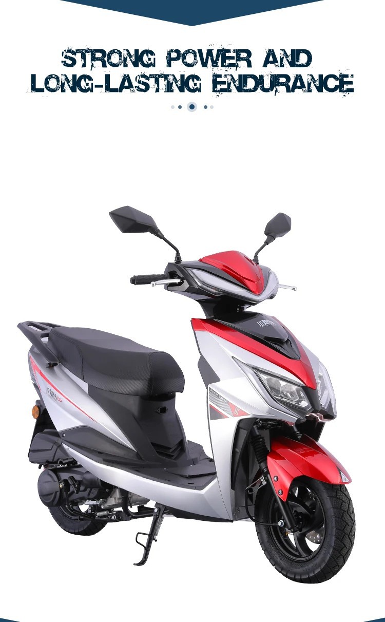 Xinxi Export Specializes in Zl3.0 War Wolf 3, a Popular 125Cc Adult Two-Wheel Scooter with Fuel-Powered Engine