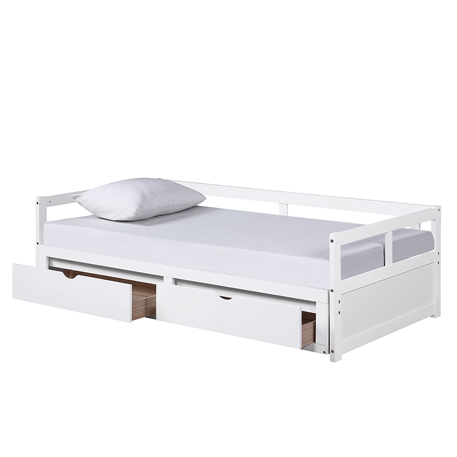 Sofá cama de madera sólida plegable multifuncional de doble propósito pequeño tipo de sala de estar retractable push-pull goma madera tela sofá