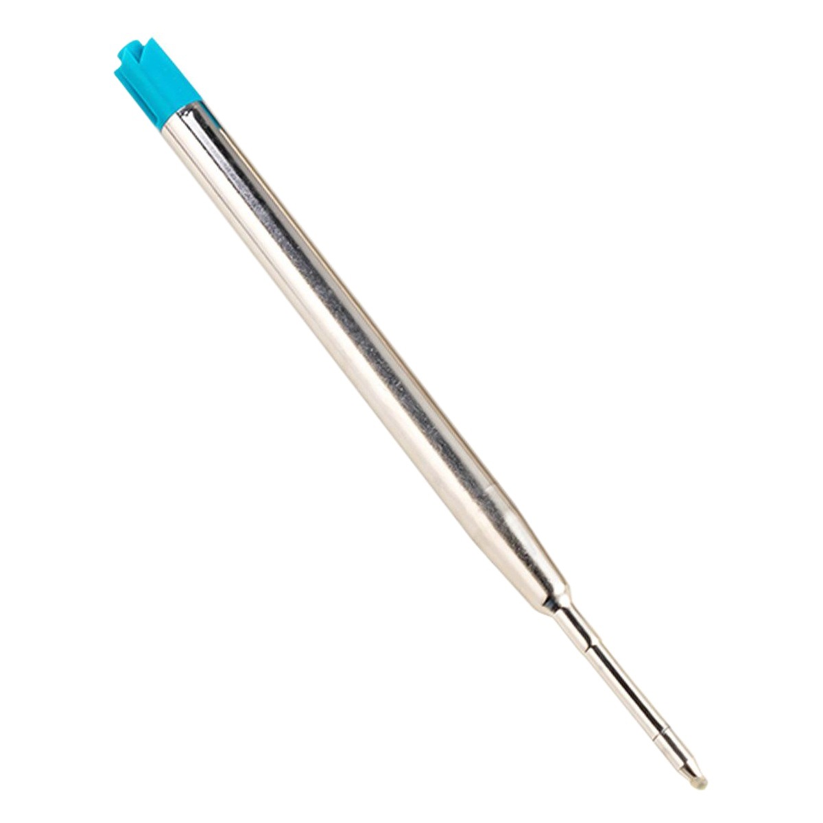 Wholesale smooth ink 1.0mm metal ballpoint pen refills 424 large size printable logo refills