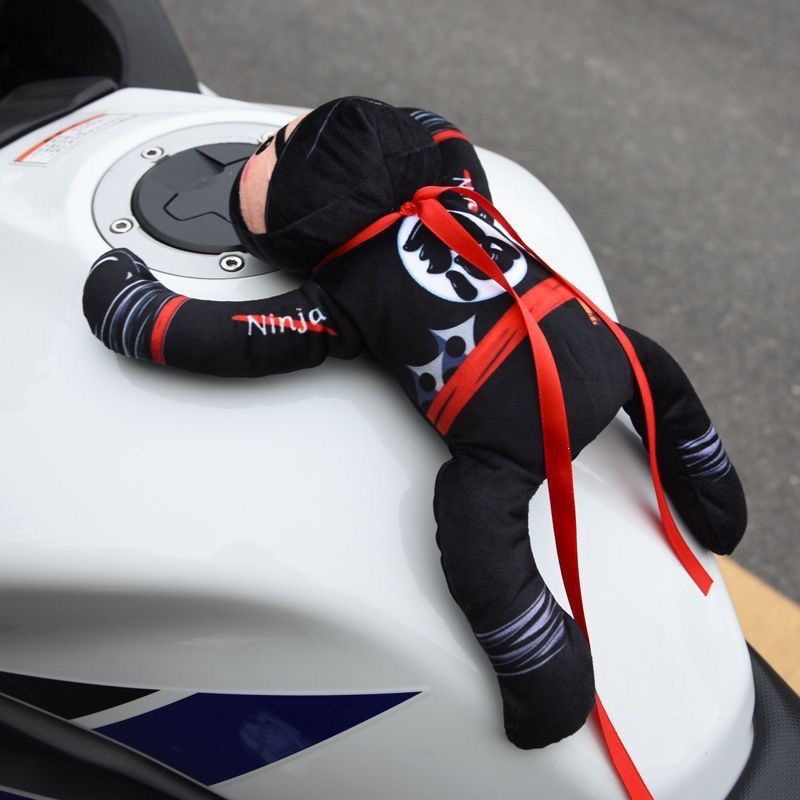 Motorcycle Fuel Tank Protector Magnetic Doll Ninja Motorcycle Fuel Tank Magnetic Toy Figure Magnetic Tail Box Original F5