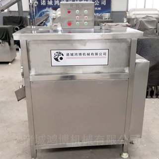 380v鸿博拌馅机源头厂家处理鸡胸肉冻盘 冷冻鸡头双绞龙搅拌机