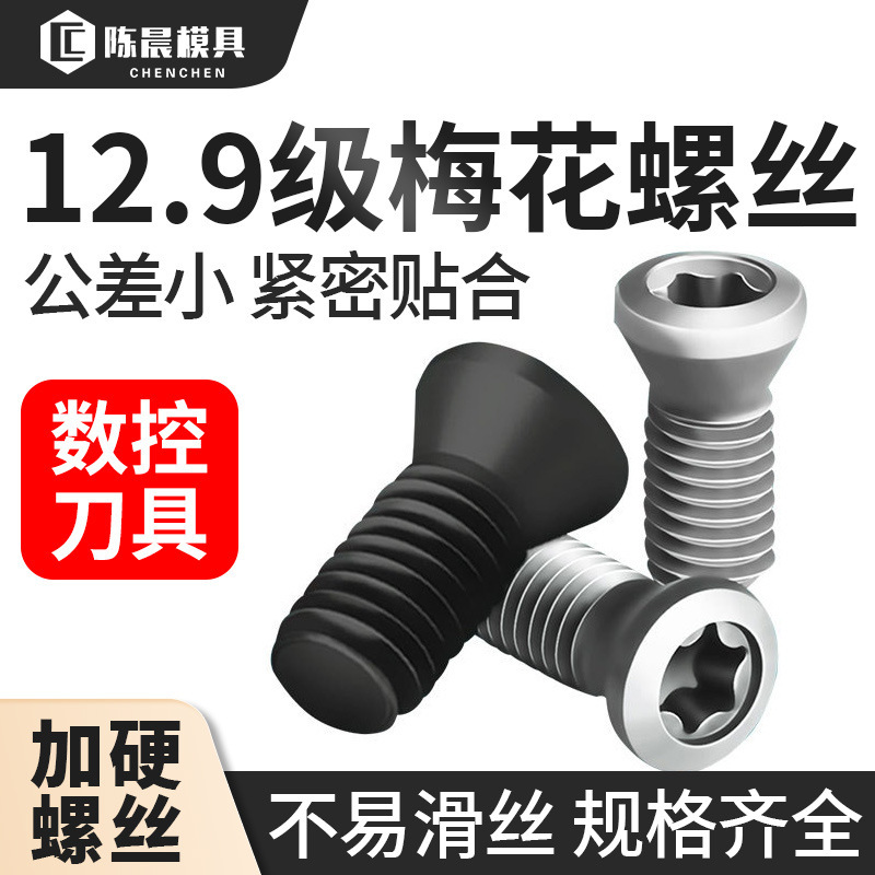 Grade 12.9 Cnc Tool Holder, Tool Bits, Tool Bits Holder Screws, Torx Head Screws, Turning Tools, Cnc Tool Bits, Tool Shank Screws, Discount