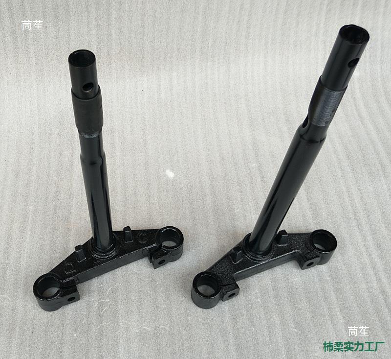 Electric scooter accessories: steering column, front fork lower link plate (for models like Da Xunying and Xiao Xunying)