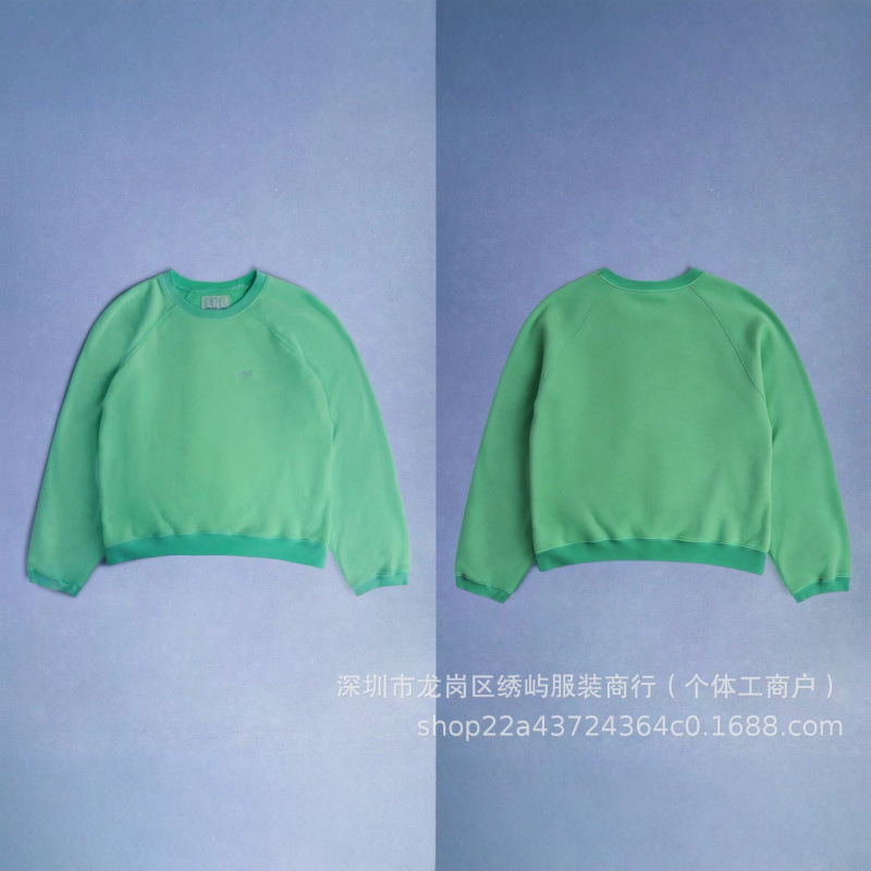 ERL tikmə hərfli sweatshirt, unisex, yaz-payız kolleksiyası