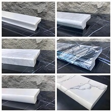 2.0厚度石英石板 单色双色石英石台面 灶台吧台导台定制