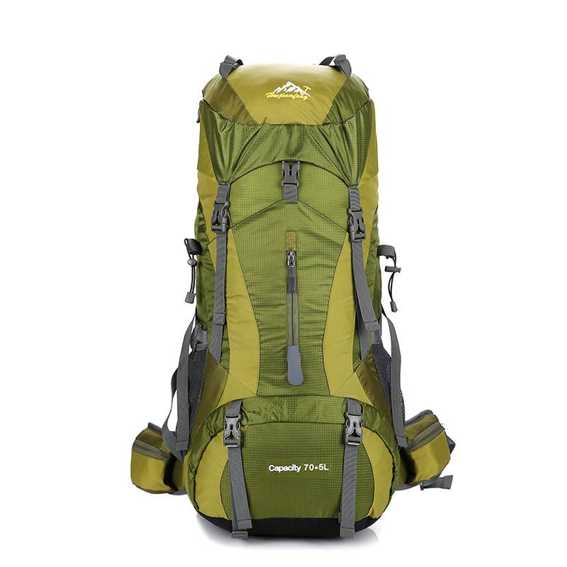 Mochila de Senderismo y Montañismo de Nylon Expansible para Deportes al Aire Libre