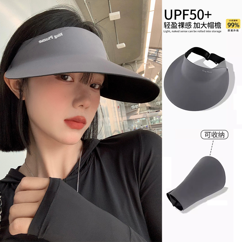 Silk summer foldable sun hat solar-powered