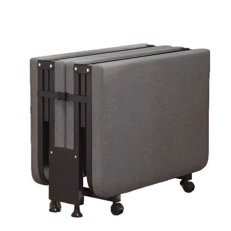 Silla de descanso doméstica portátil cama de acompañante almuerzo cama plegable de oficina cama individual plegable artefacto de siesta