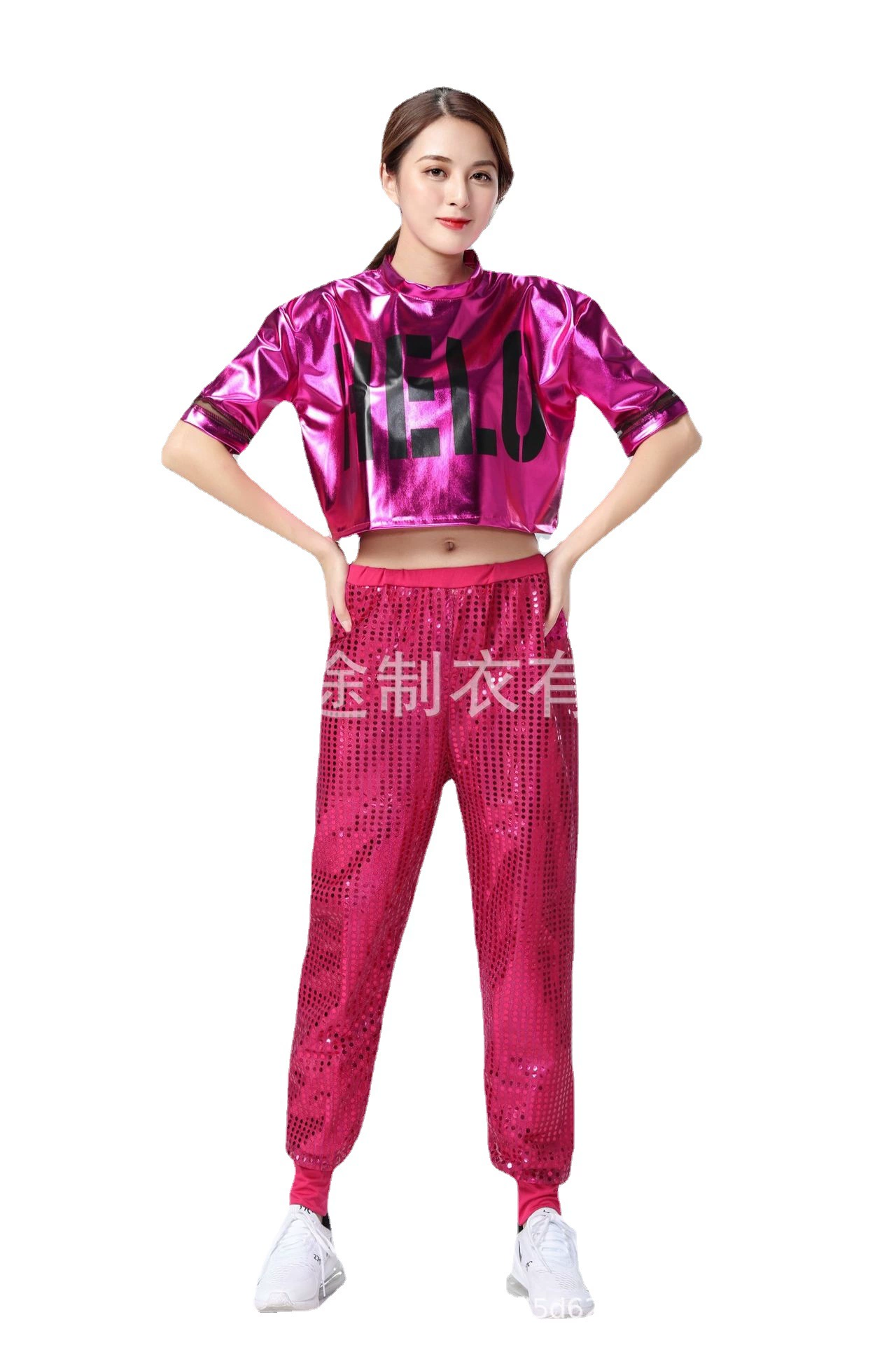 Костюмы для джазовых танцев Костюмы для Черлидинга Костюмы для современных танцев Женские костюмы с пайетками для взрослых