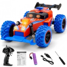 英文跨境新款蜘蛛RC遥控车高速车高速攀爬越野车竞速漂移车玩具