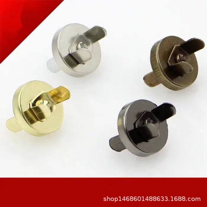 Mayorista 14mm botones magnéticos de succión magnética bolsas de tela botones magnéticos almohadillas de pie abierto bolsas de ropa accesorios de hardware